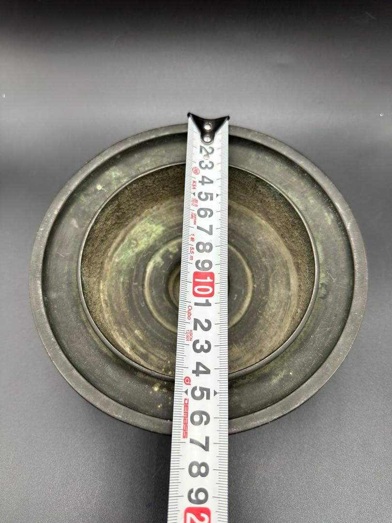 江戸時代 二代 村田整珉 木村渡雲鋳 水盤 花器 古銅 古美術 骨董品