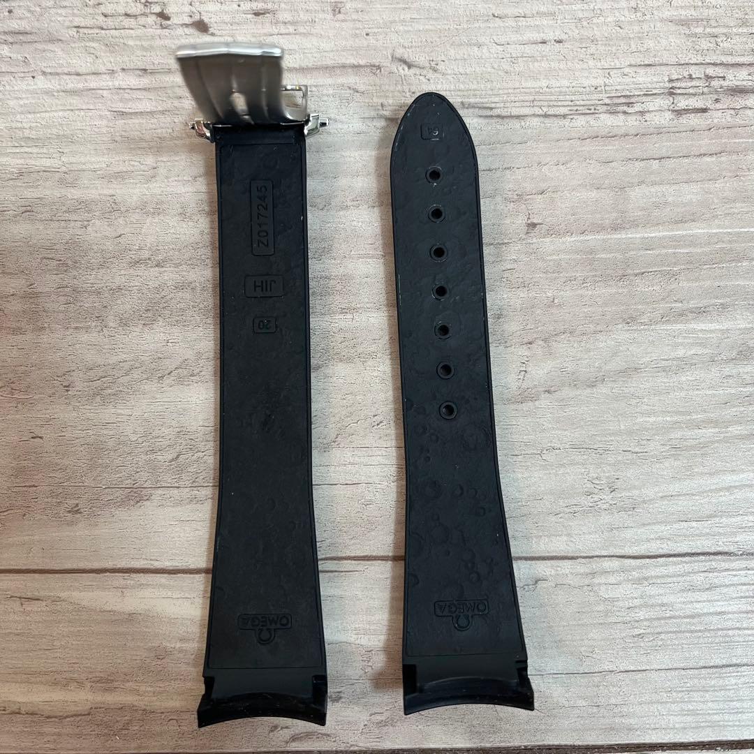 オメガスピードマスター　純正　ラバーベルト