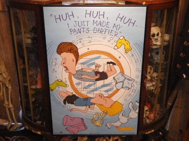 90'S★ビーバス&バットヘッド★ポスター★23★MTV★ビンテージ★USA雑貨