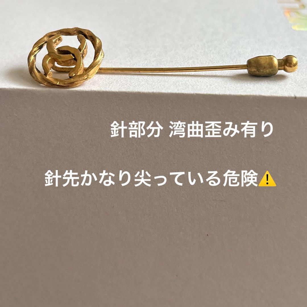 CHANEL レトロ ピンブローチ used