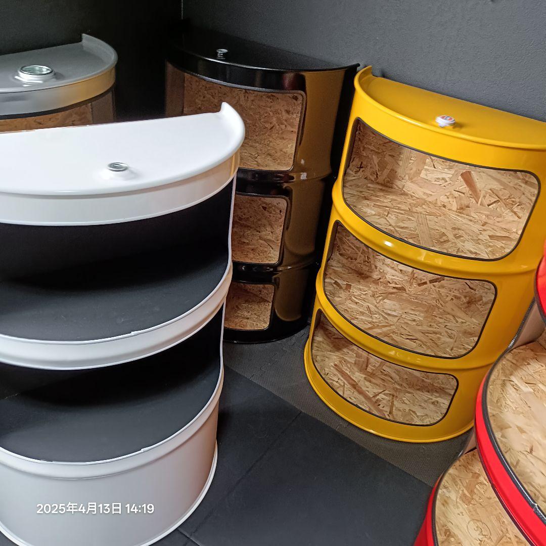 200㍑ドラム缶remakeBOX！レッド