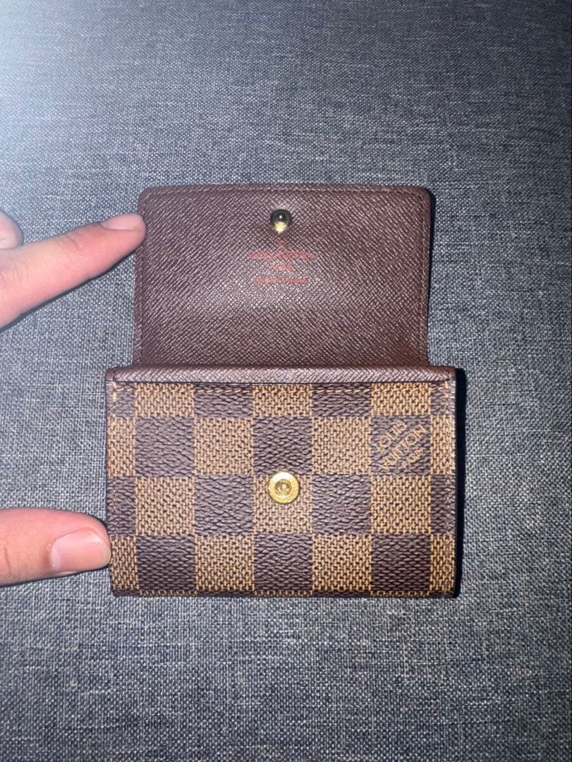 美品 ルイヴィトン ダミエ ポルトモネプラ ケース 小銭入れ