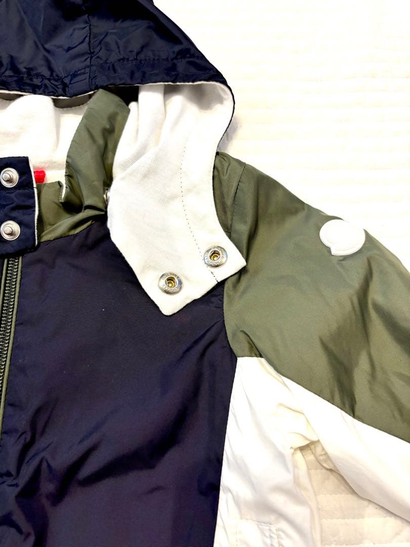 美品 MONCLER baby ナイロン パーカー アウター 80cm