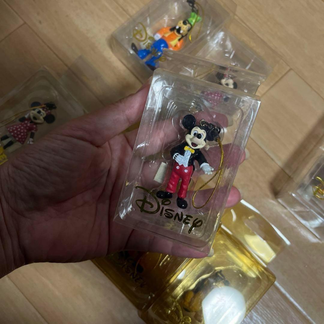 レア　ヴィンテージ　ディズニーキャラクター　ストラップフィギュア　8体セット