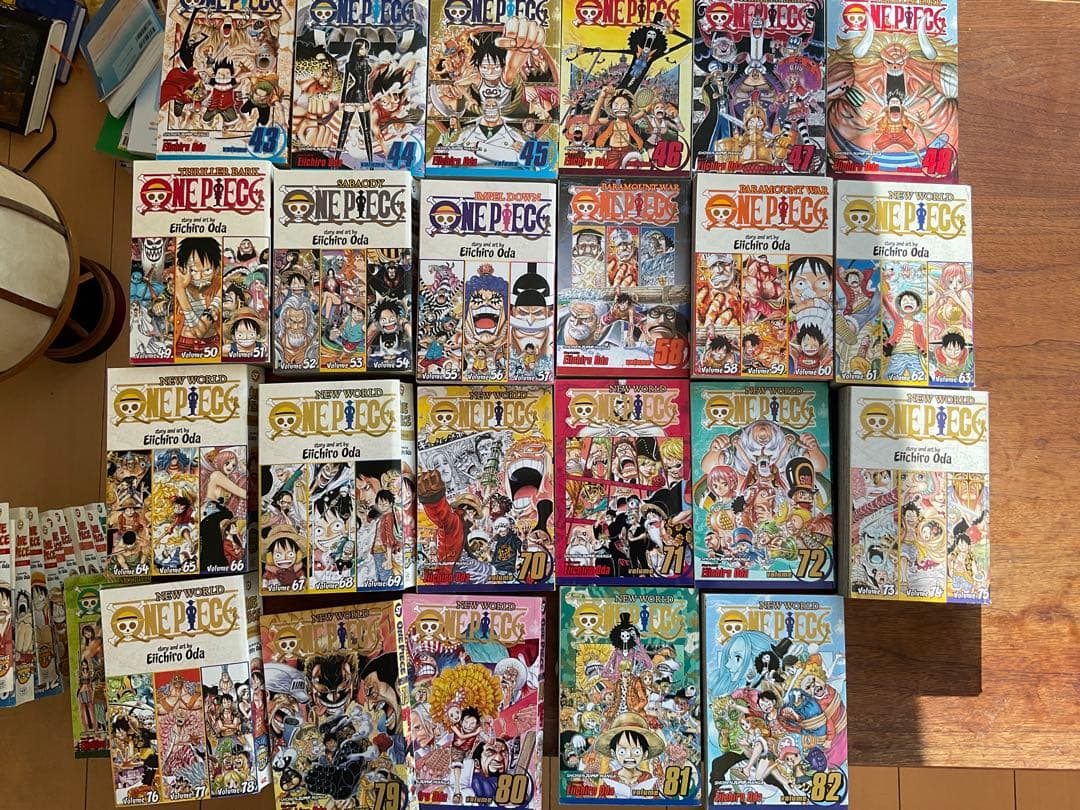 ワンピース 1~82巻セット 英語版