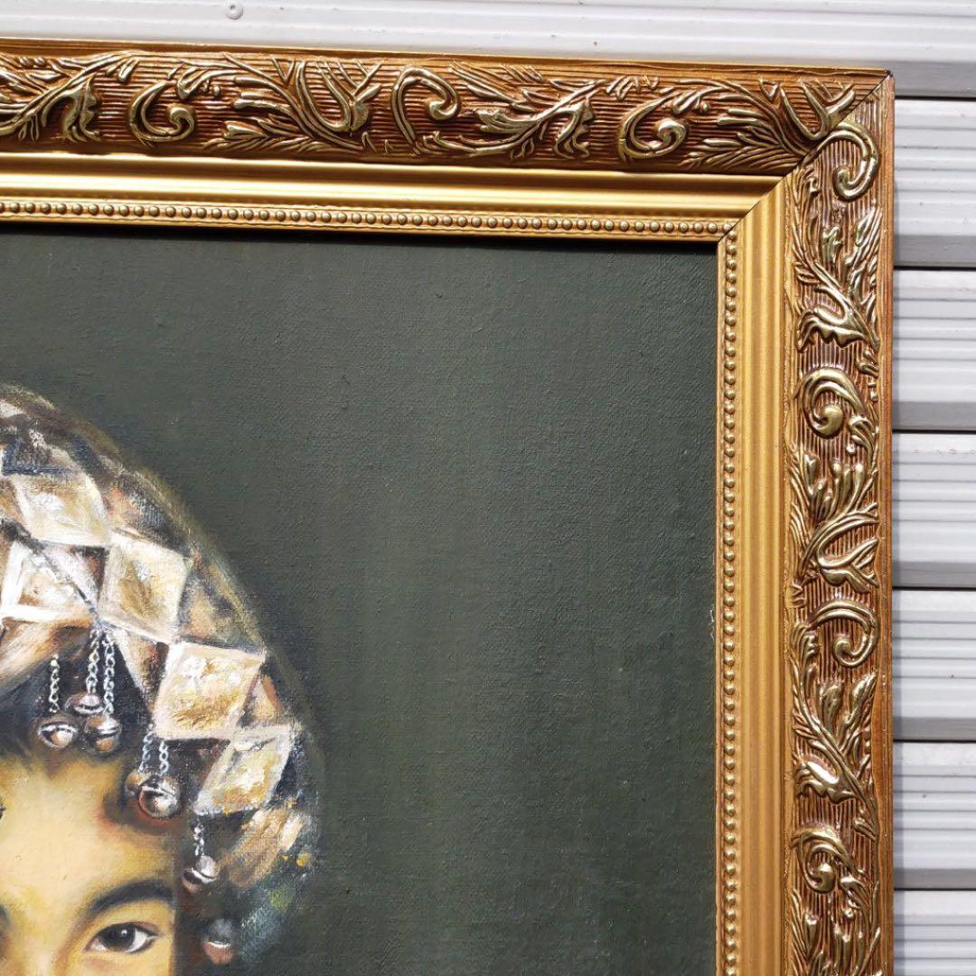 絵画・油絵・アンティーク・額絵