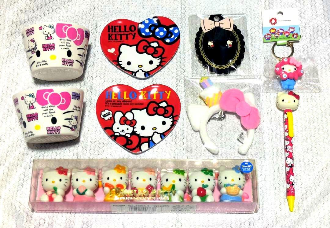 サンリオ ハローキティ グッズまとめ ミニフィギュア