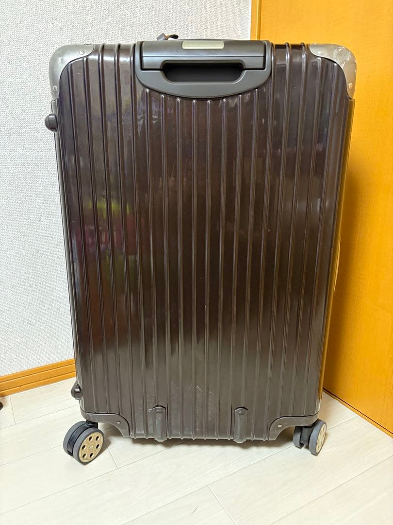 ルフトハンザ RIMOWA リモワ エレガンス　ブラウン　4輪　83L