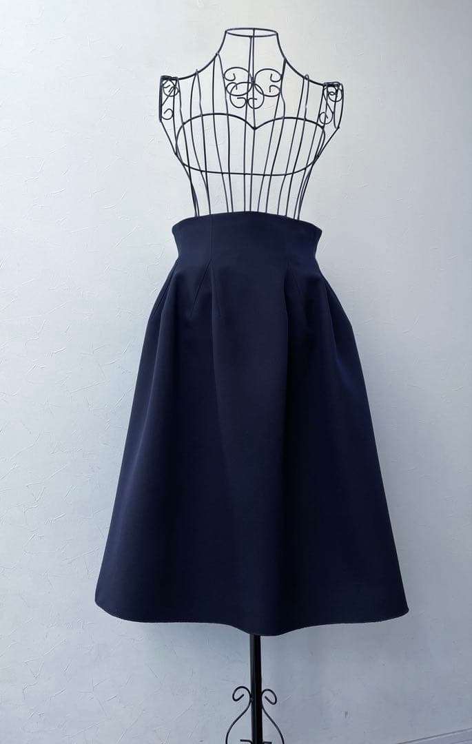 デイジーリン　ハイヒップスカート　フォクシー　ネイビー　ウォッシャブル