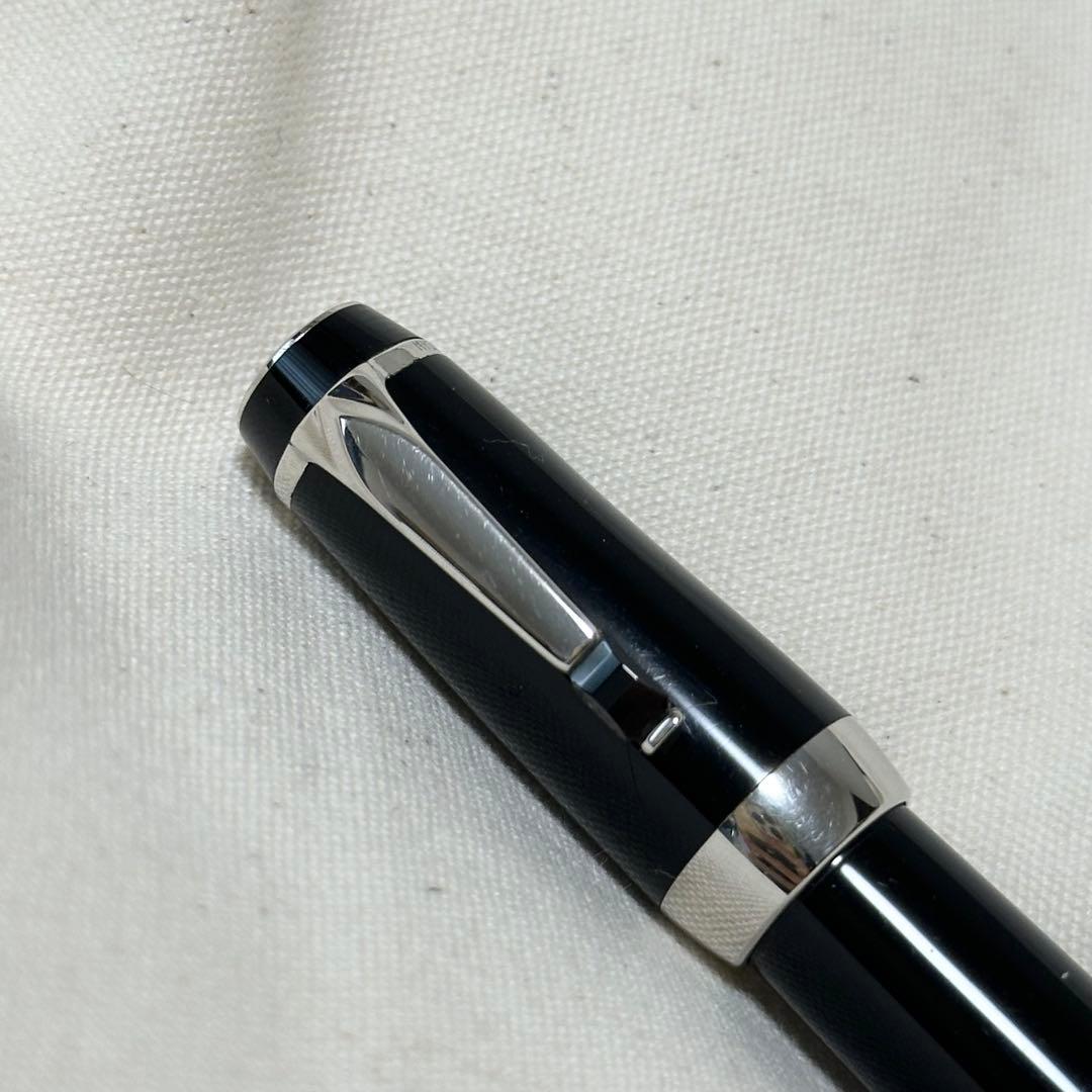 モンブラン ボエム ノワール プラチナライン 万年筆