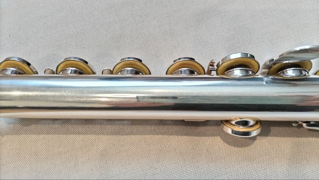 YAMAHA ヤマハフルート 311 Eメカ付き　頭部管銀製