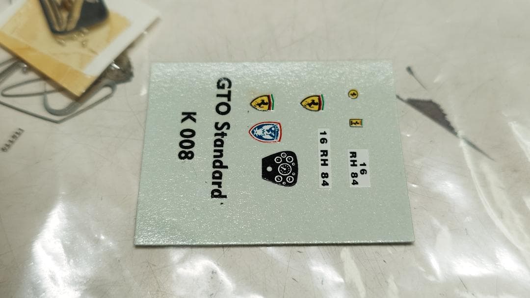 d*7様 Ferrari 250 GTO 62 プラモデル