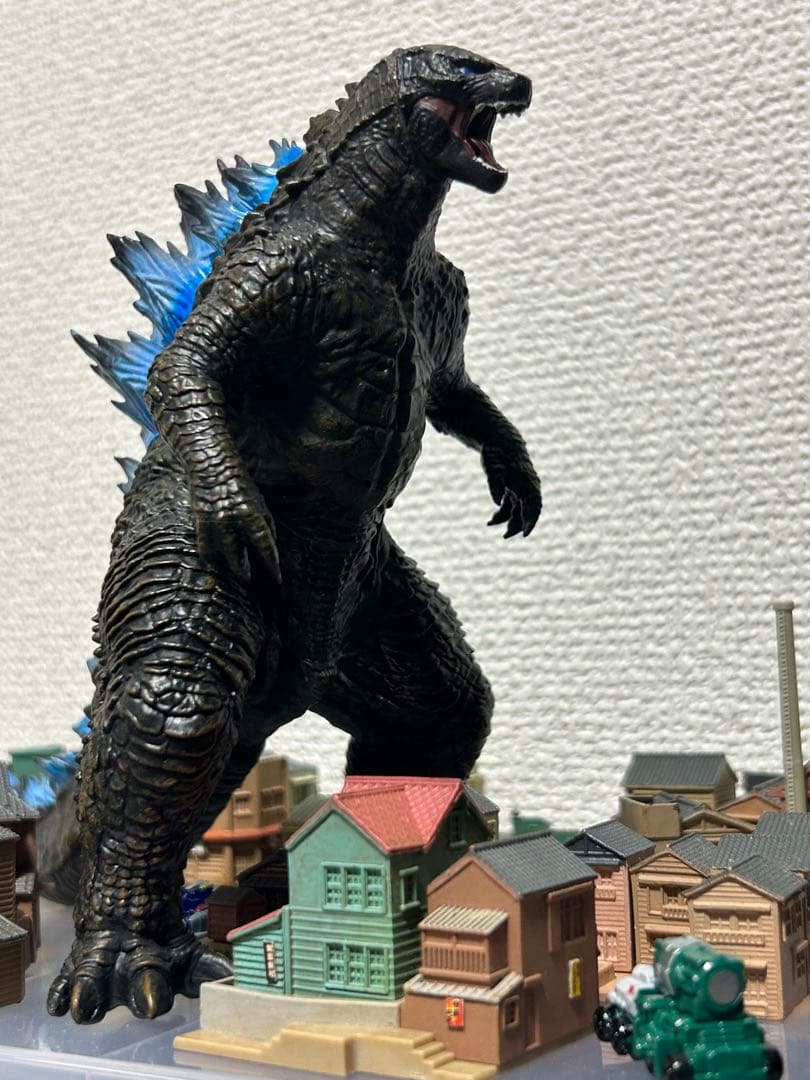 ゴジラ フィギュア ミニチュア　セット　ジオラマ