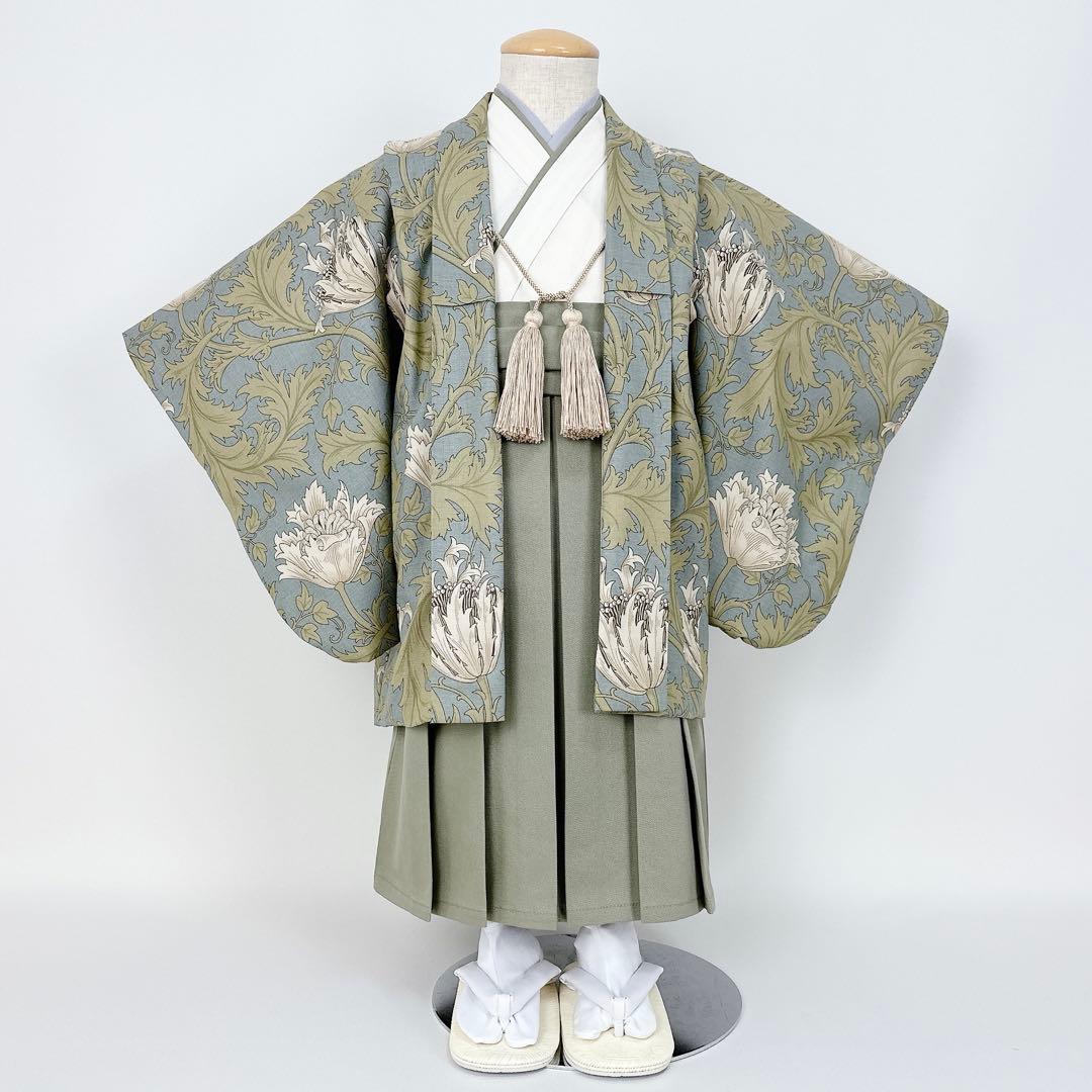 みみみ★［おまとめ］羽織袴3点セット&二部式着物ꕤハンドメイドꕤ七五三