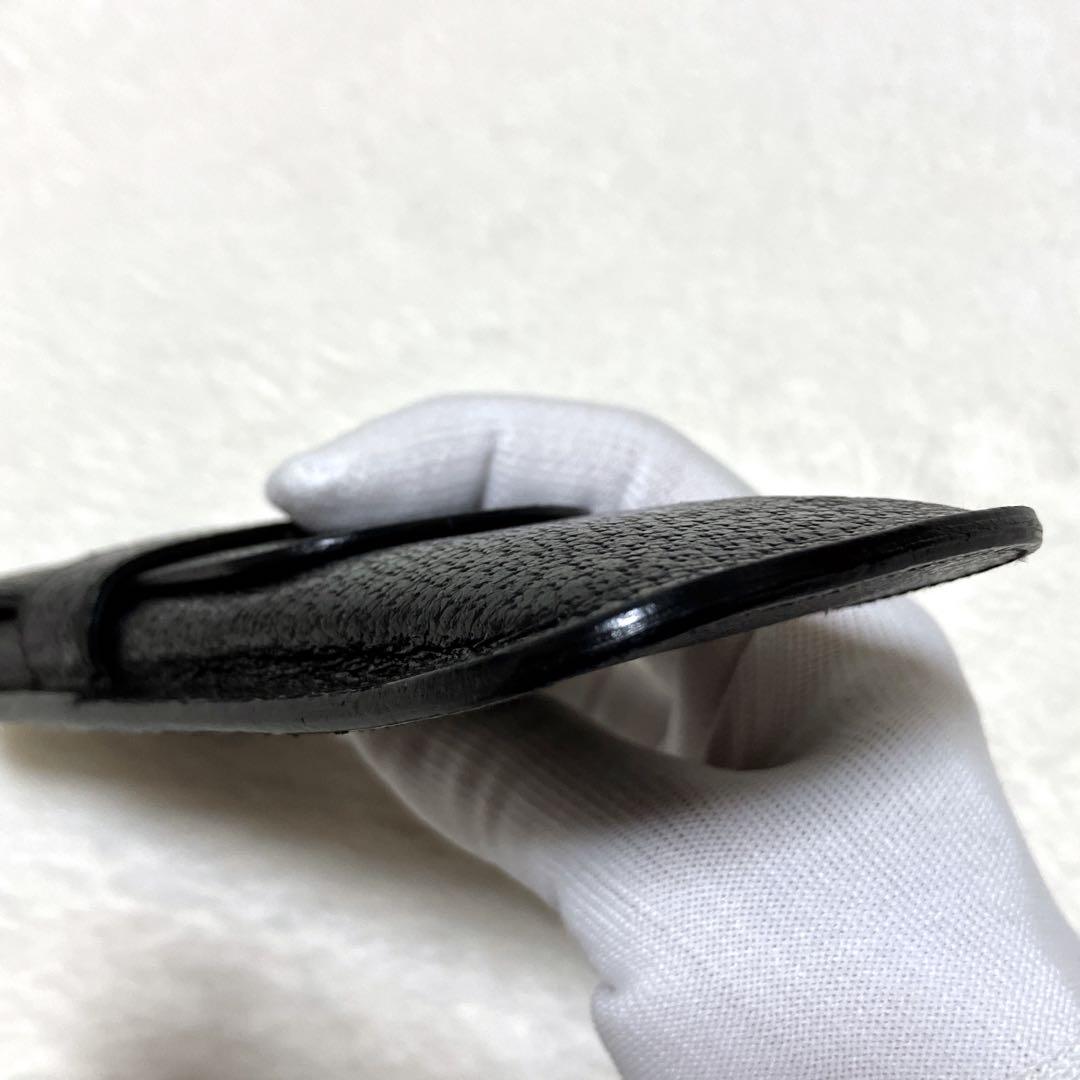 BVLGARI ブルガリ　レザー　ペンケース　ブラック　黒　本革　ロゴ　筆記用具