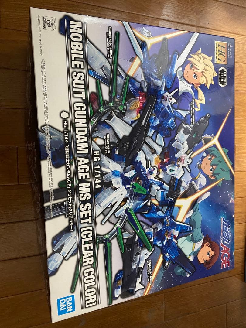 HG 1/144 「機動戦士ガンダムAGE」 MSセット[クリアカラー]