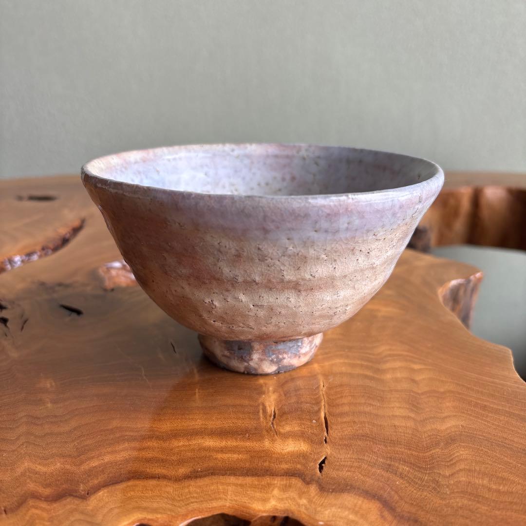 萩焼 林紅陽造 抹茶碗 茶道具 共箱（25Fa）