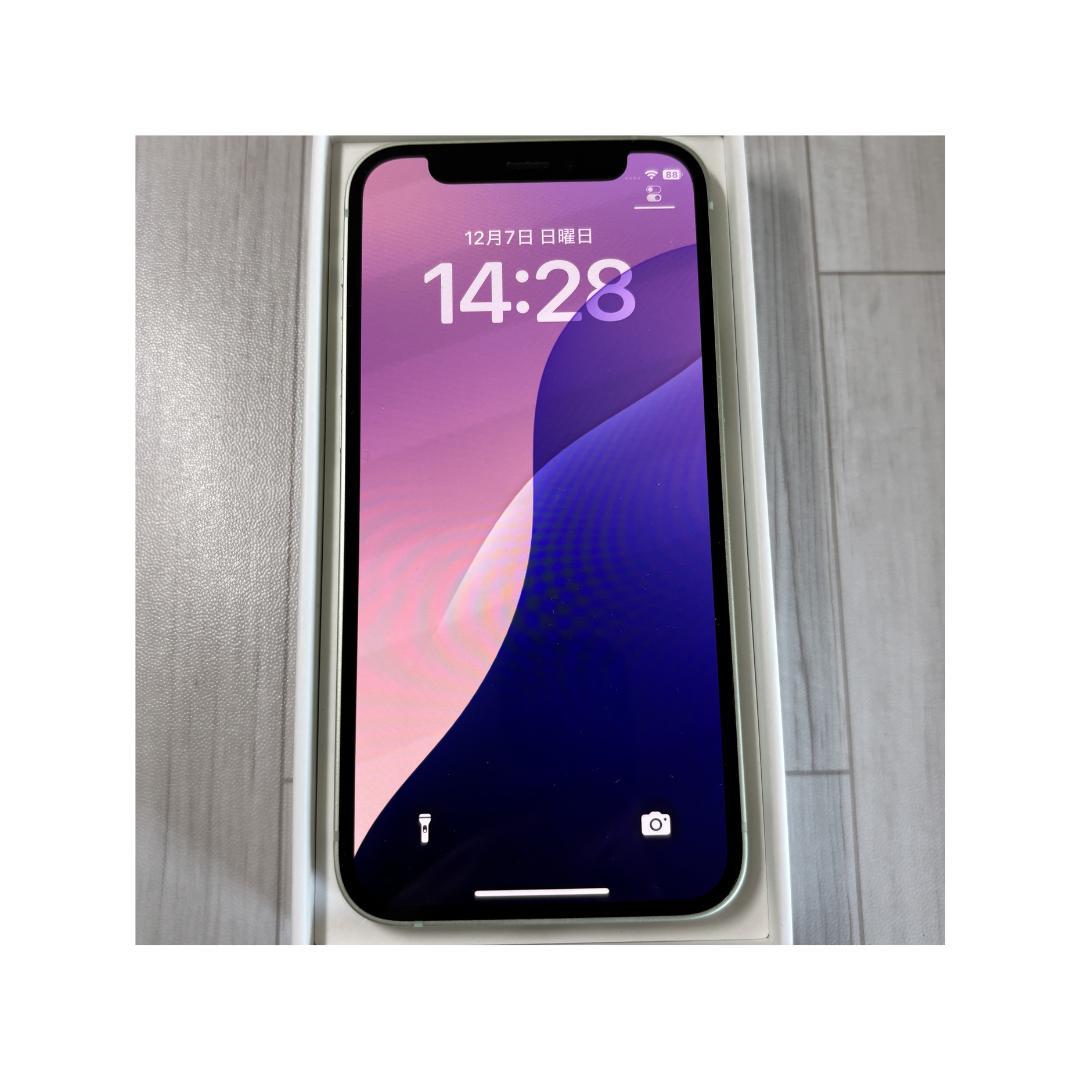 iPhone 12 mini グリーン 128GB SIMフリー 新品バッテリー
