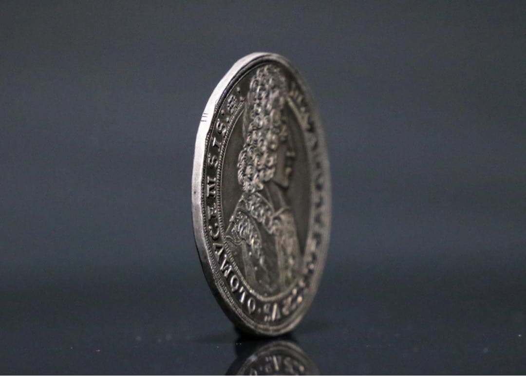 1703/2年 オルムッツ主教区 ターレル銀貨 NGC AU58