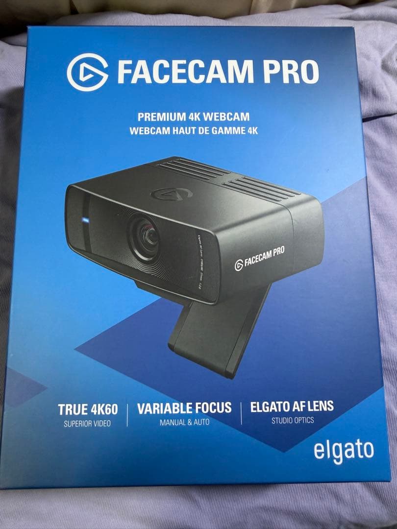 Webカメラ Elgato Facecam PRO(4K60fps)