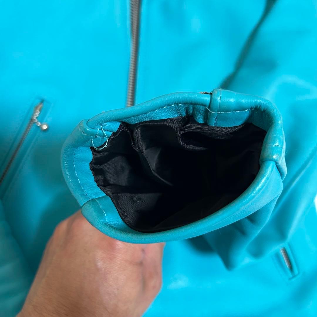 【ターコイズ　英国製】666ライダース LJM-9TF サイズ:32