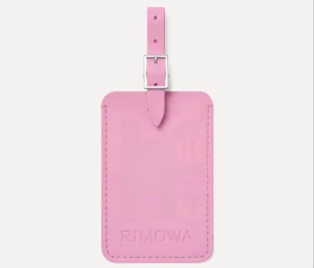 【限定色】RIMOWA アドレスタグ（ローズピンク）バレリーナピンク