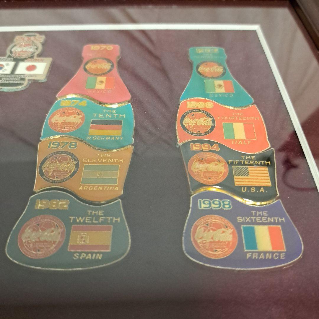 2002 ワールドカップ コカコーラ ピンバッジ 限定品【中古品】