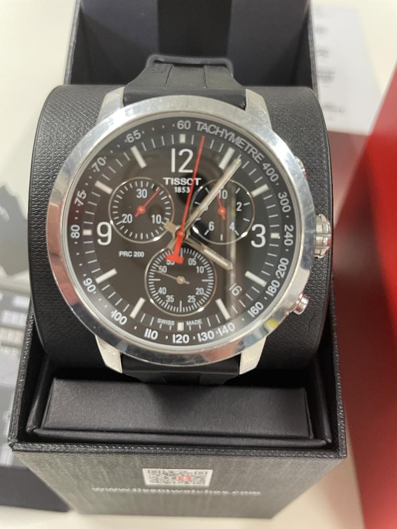 訳あり　TISSOT PRC 200 クロノグラフ