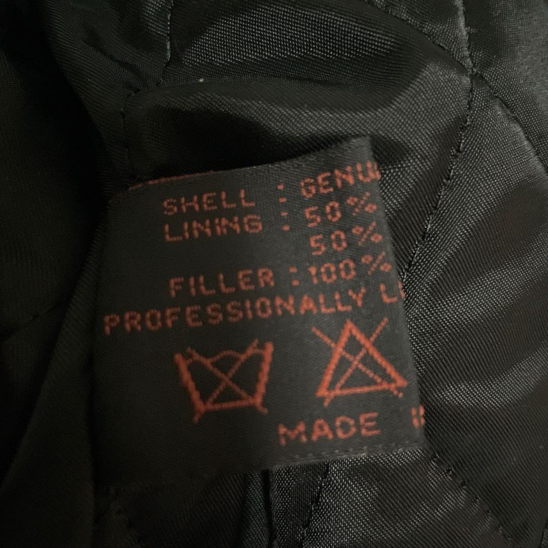 RBC レザージャケット　シングルライダース　本革　M メンズ　ヴィンテージ