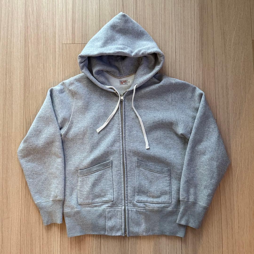 トイズマッコイ ヘヴィウェイト フルジップパーカー グレー Mサイズ