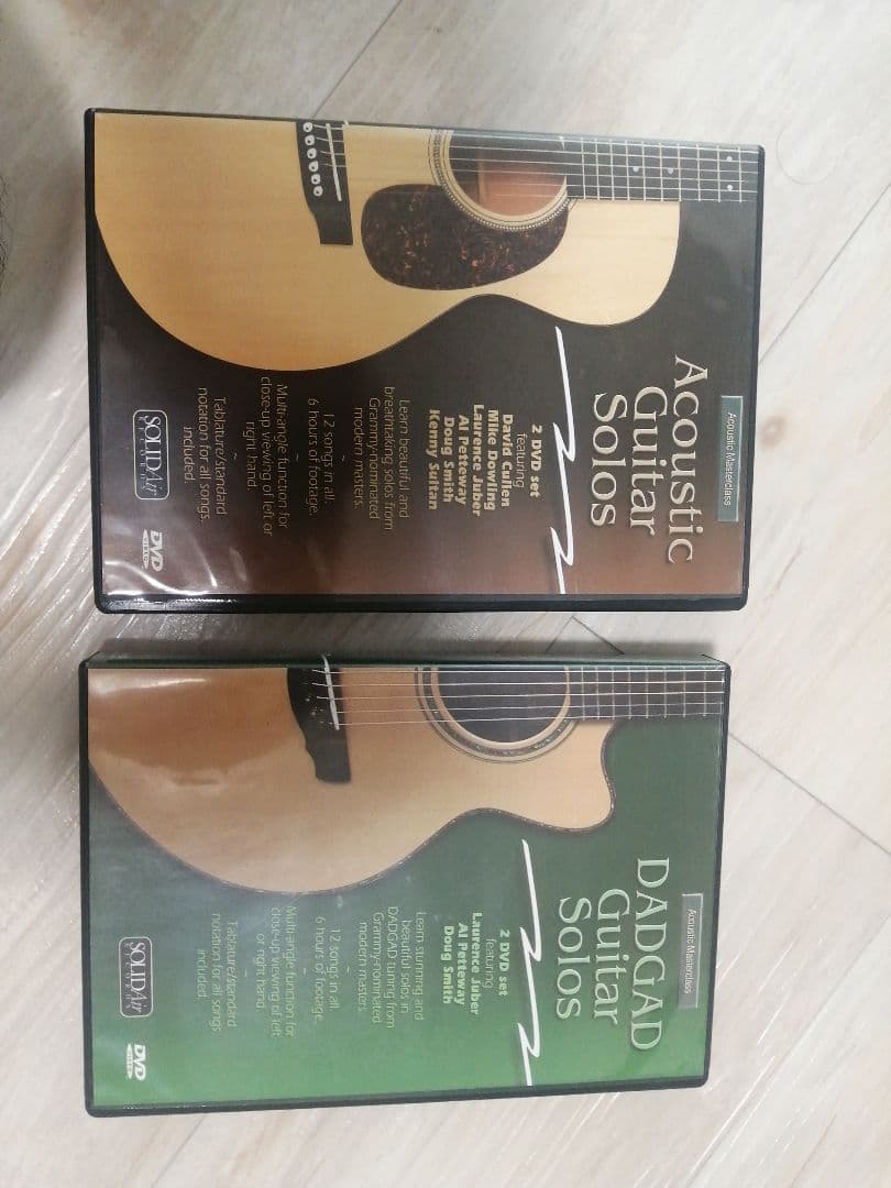 Acoustic Guitar & DADGAD Guitar DVD4枚