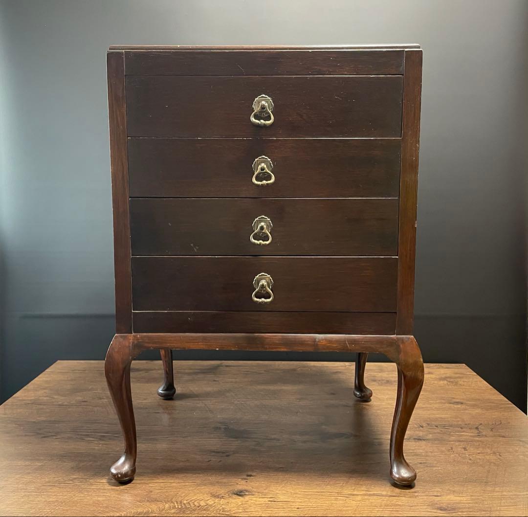 英国アンティーク　Fyne Ladye music cabinet オーク材