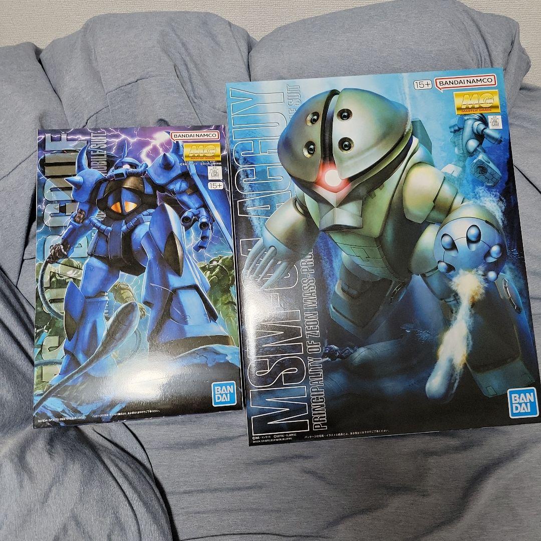 BANDAI MG グフver2.0＆MG アッガイ セット販売