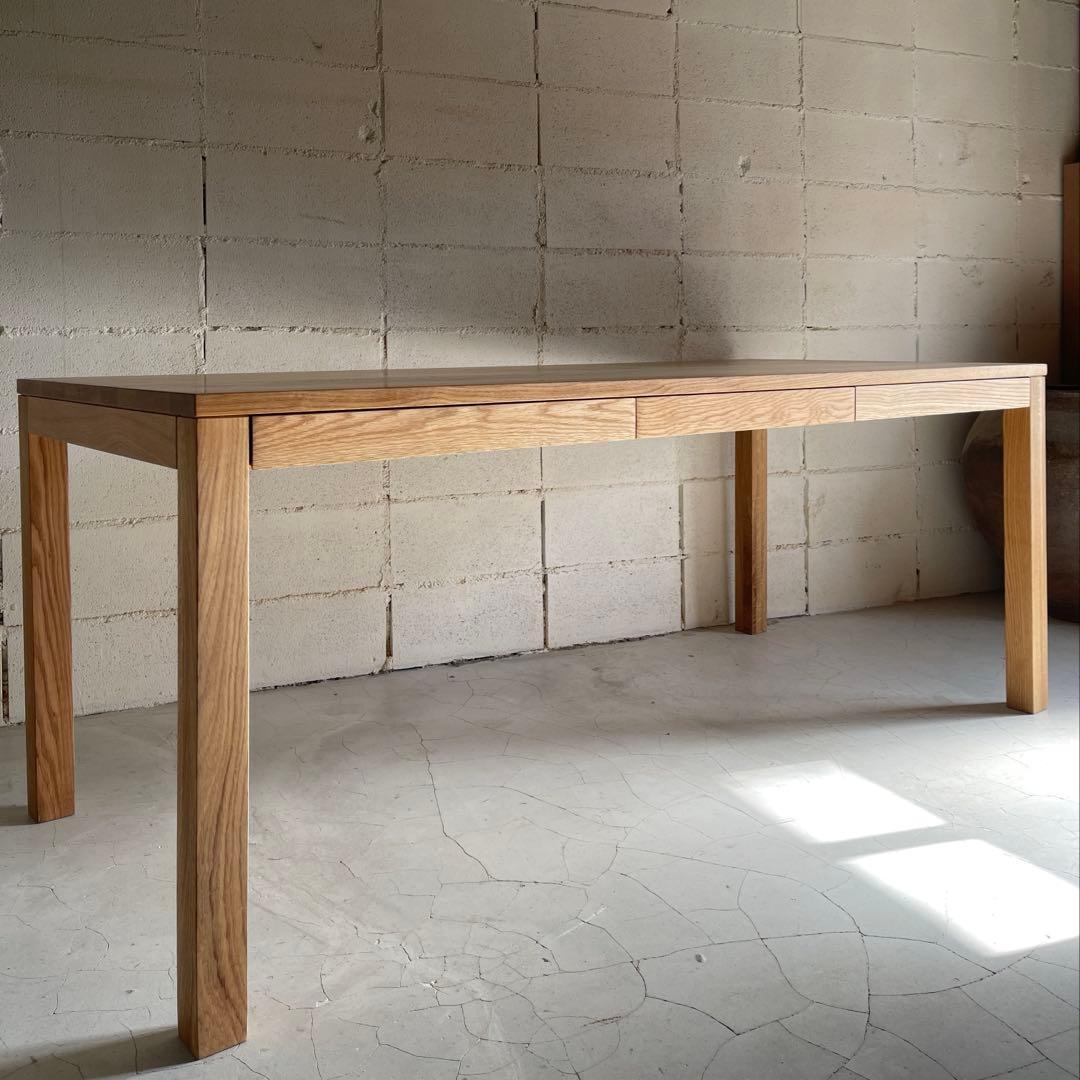 専用　美品　MUJI無印良品　ダイニングテーブル　オーク無垢　椅子２脚3点セット