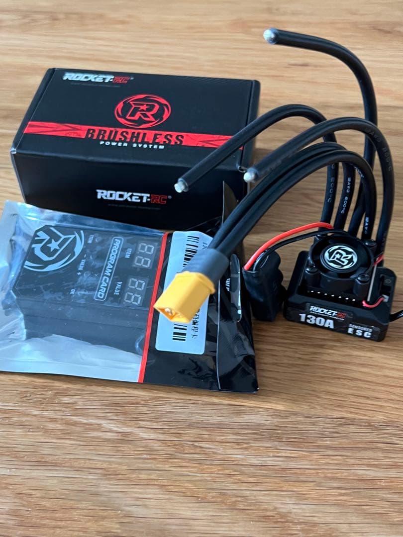 送料無料　ラジコン　ROCKET-RC ブラシレス ESC 130A 新品未使用