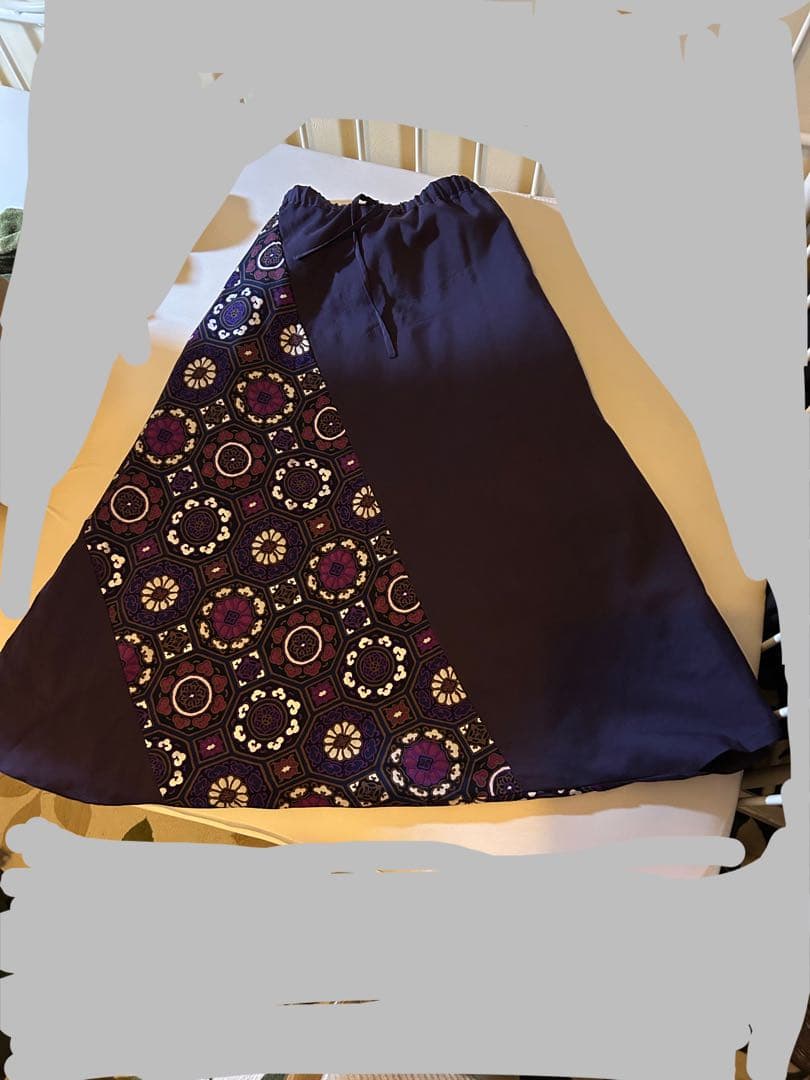 ソウソウ　SOU・ SOU モスリン 富士（ふじ） ／濃紫×華麗