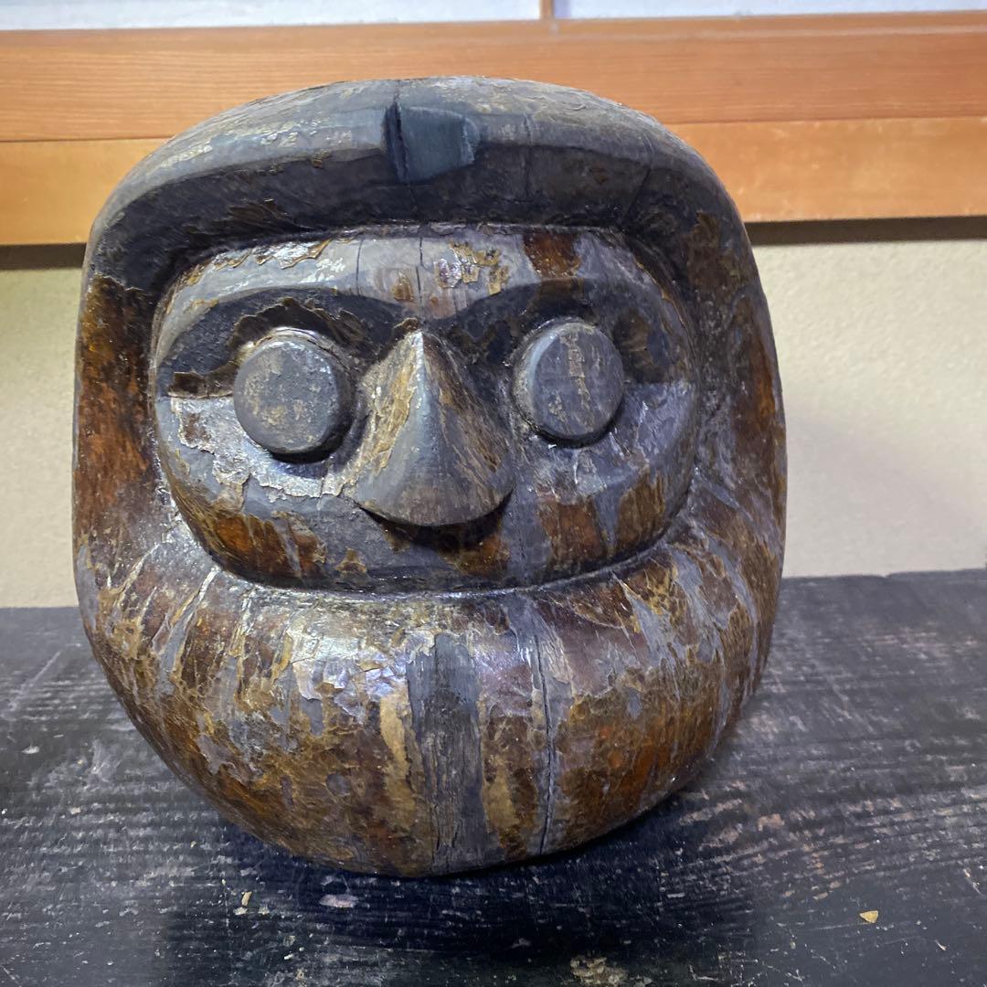 郷土玩具ダルマの型C-502 23cm20cm20cm