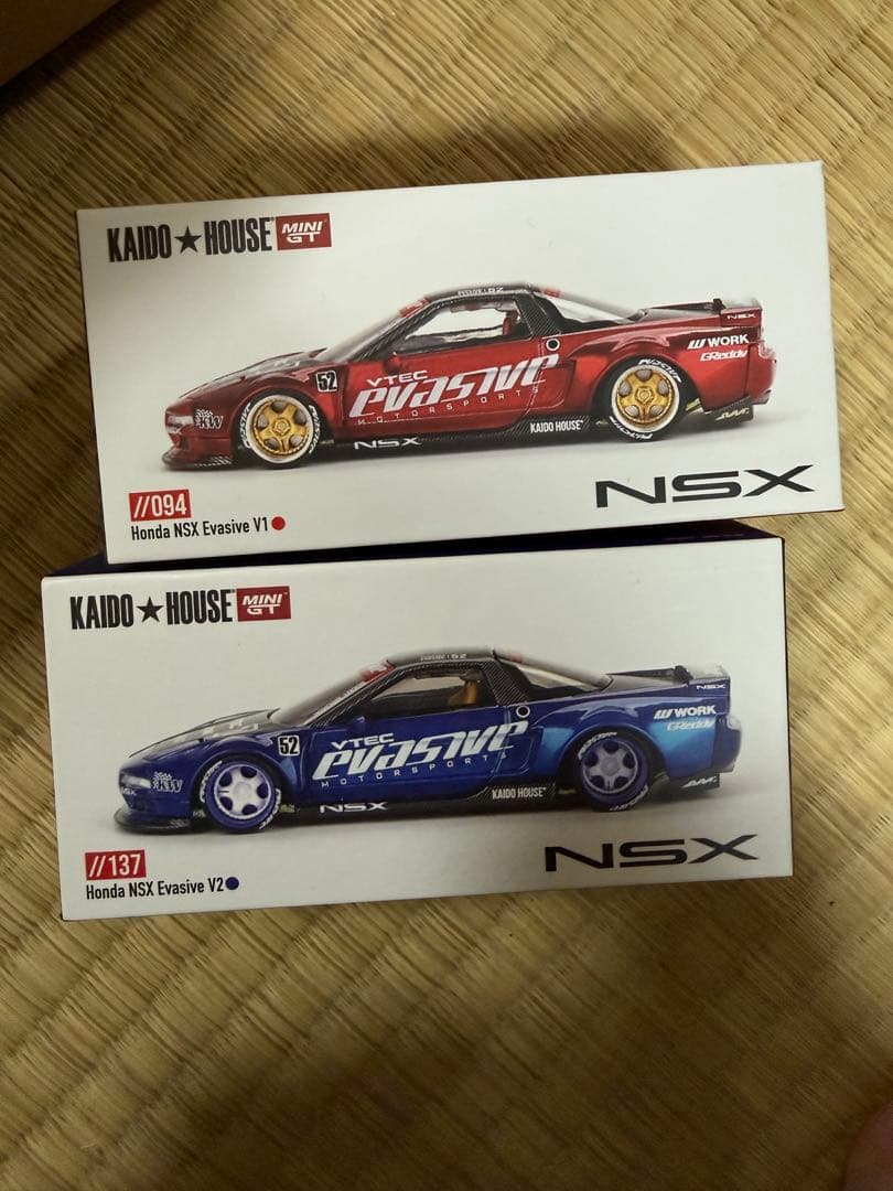 1/64スケール Kaido House V1、V2 モデルカー