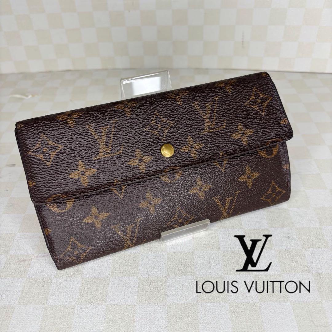 極美品　LOUIS VUITTON ルイヴィトン　長財布　二つ折り　M06