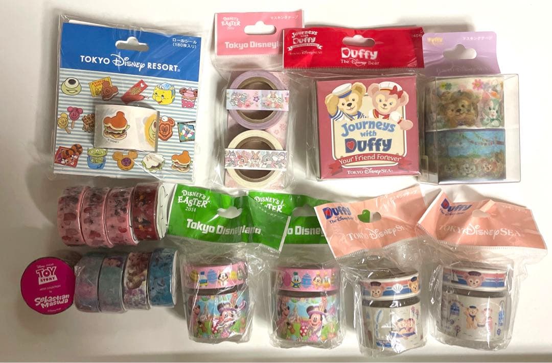 ディズニー　シール　マスキングテープ　セット