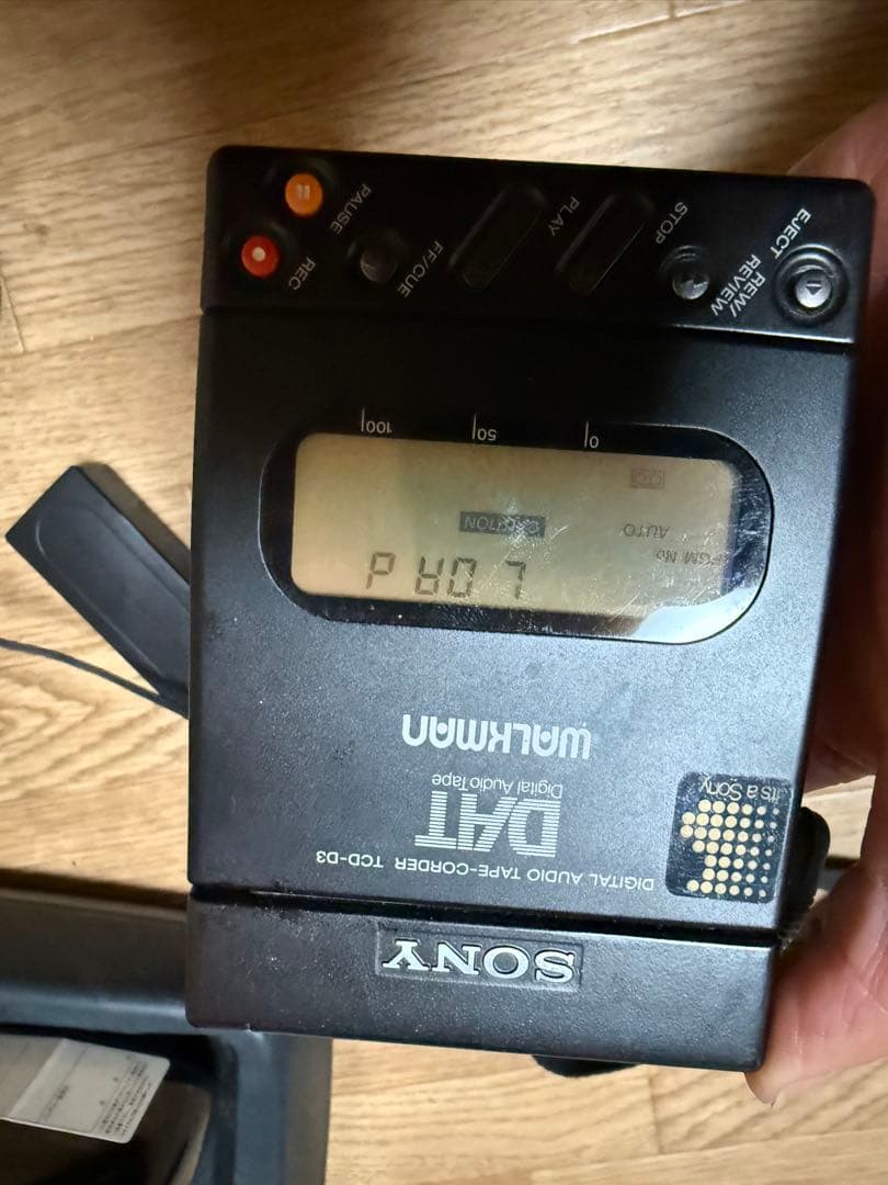 ポータブルプレーヤー SONY Audio Tape-Corder TCD-D3