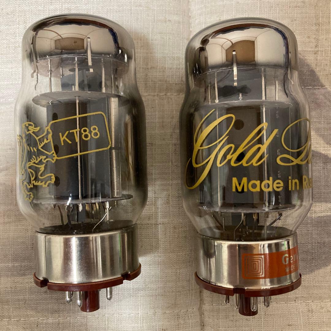 KT88 真空管 Gold Lion ロシア製