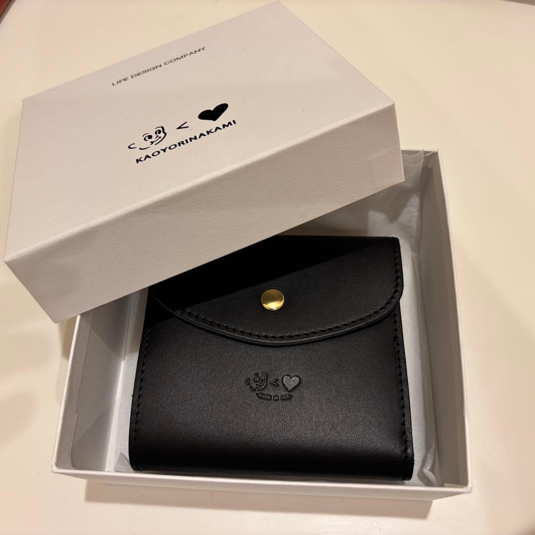 kaoyorinakami レザーウォレット　カオナカ