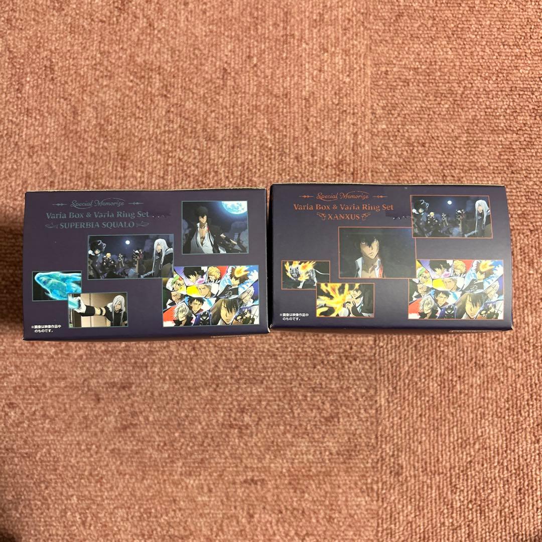 リボーン　ヴァリアーボックス・リング