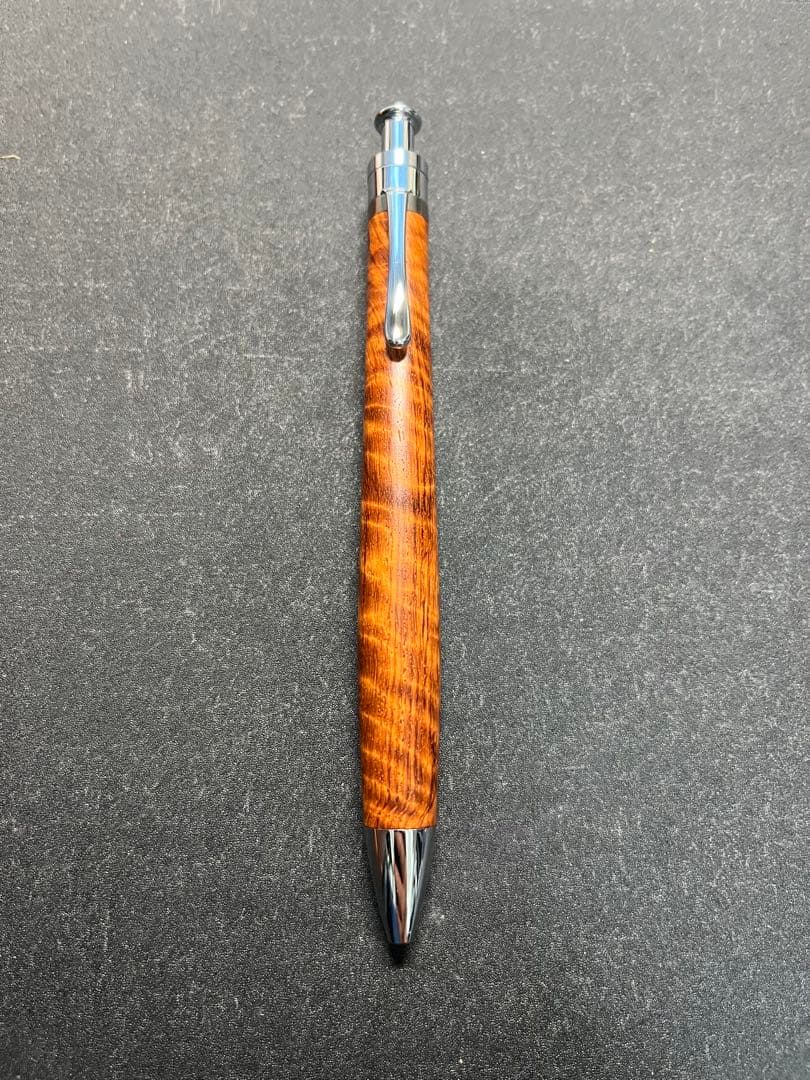 工房楔　ルーチェペン　花梨ちぢみ杢・トラ杢　ボールペン