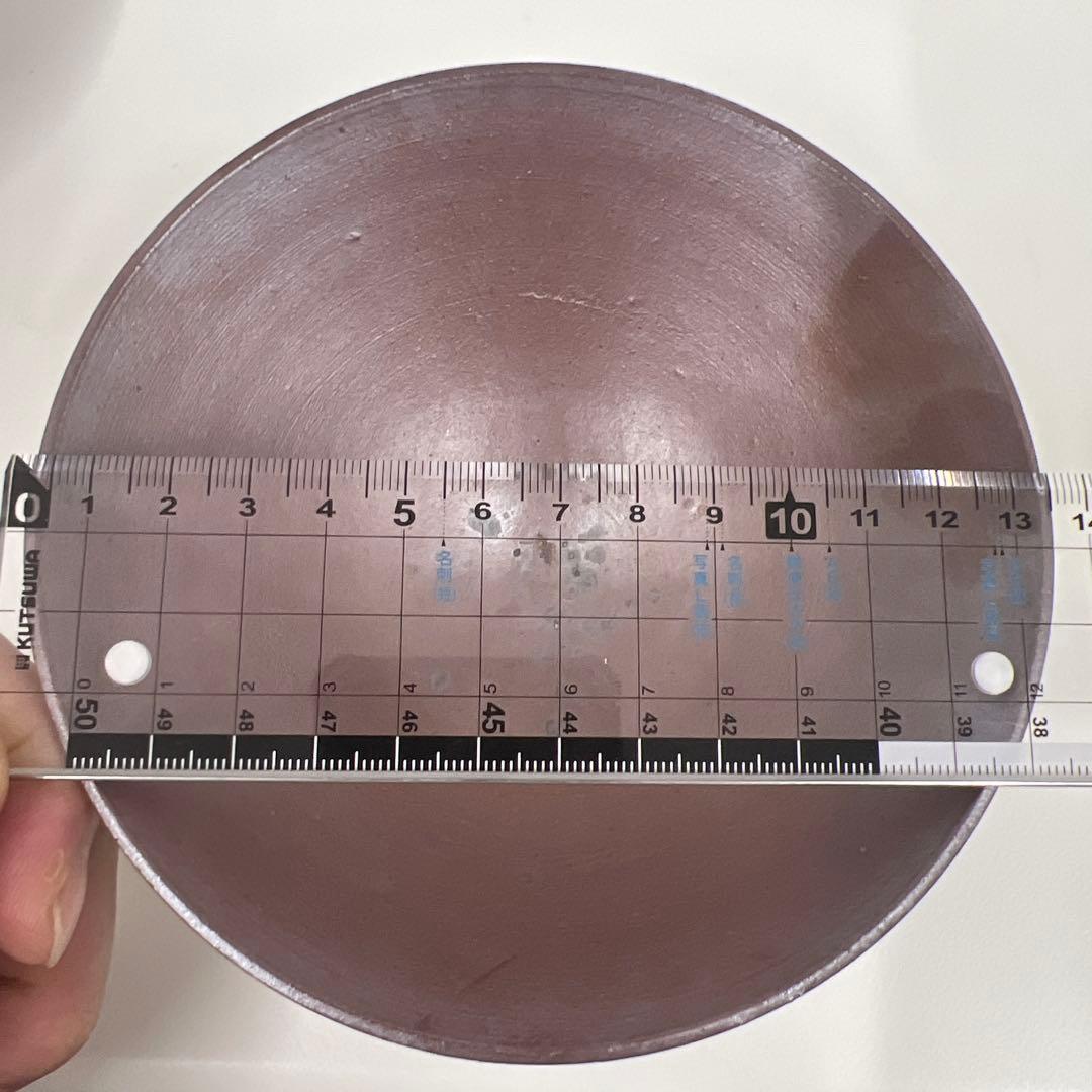 安井　徹　備前焼　　　　　赤褐色 陶器 ボウル 3個セット