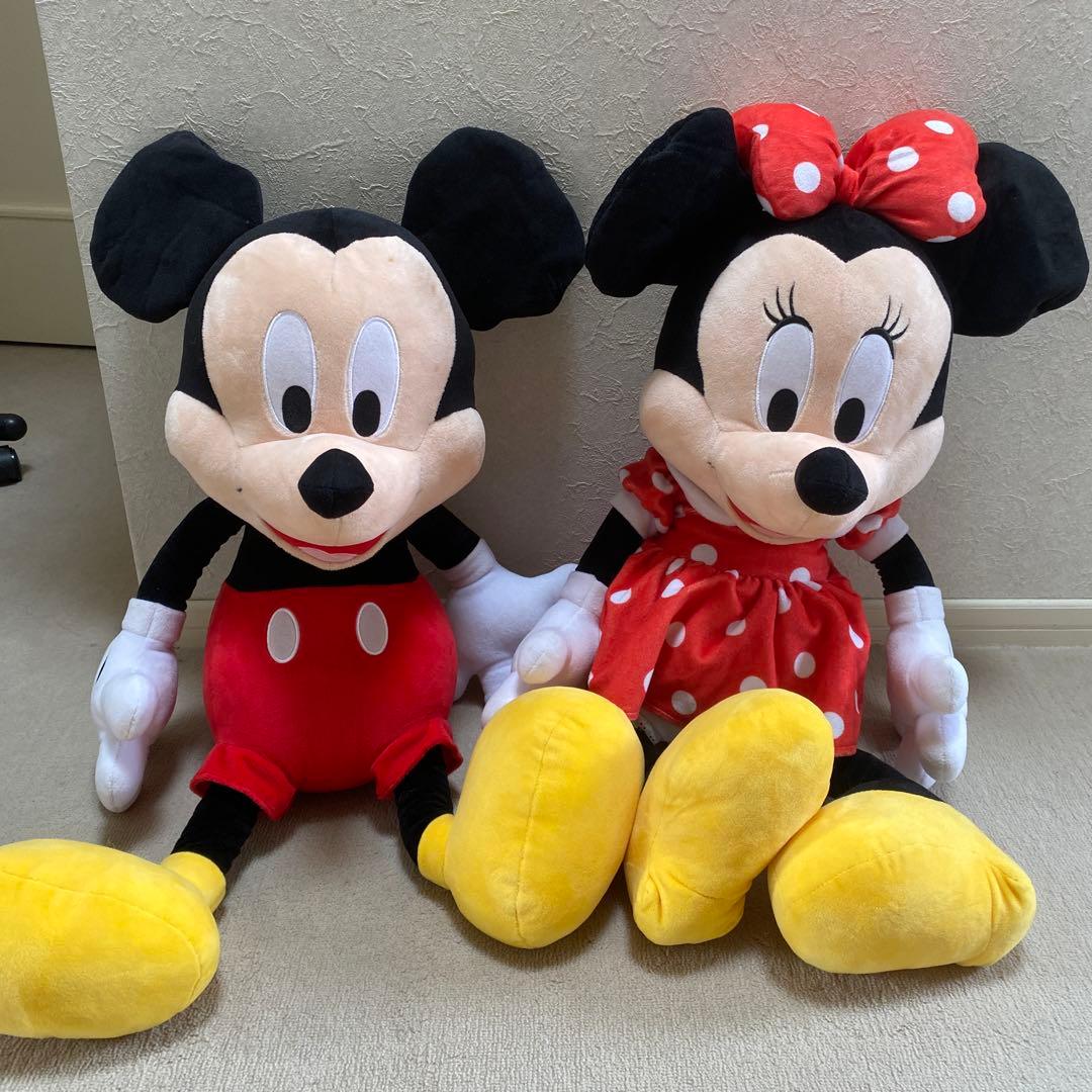 ミッキーマウス&ミニーマウスのぬいぐるみ