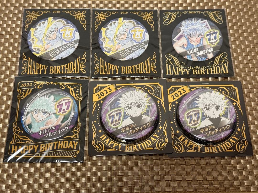 キルア 缶バッジ アクスタ