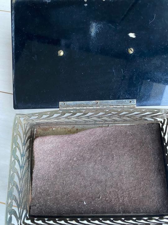 ヴィンテージメタルバッグ 50’s アンティーク