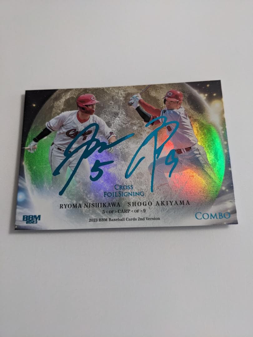その他 BBM 2023 2nd COMBO CROSS FOIL SIGNING